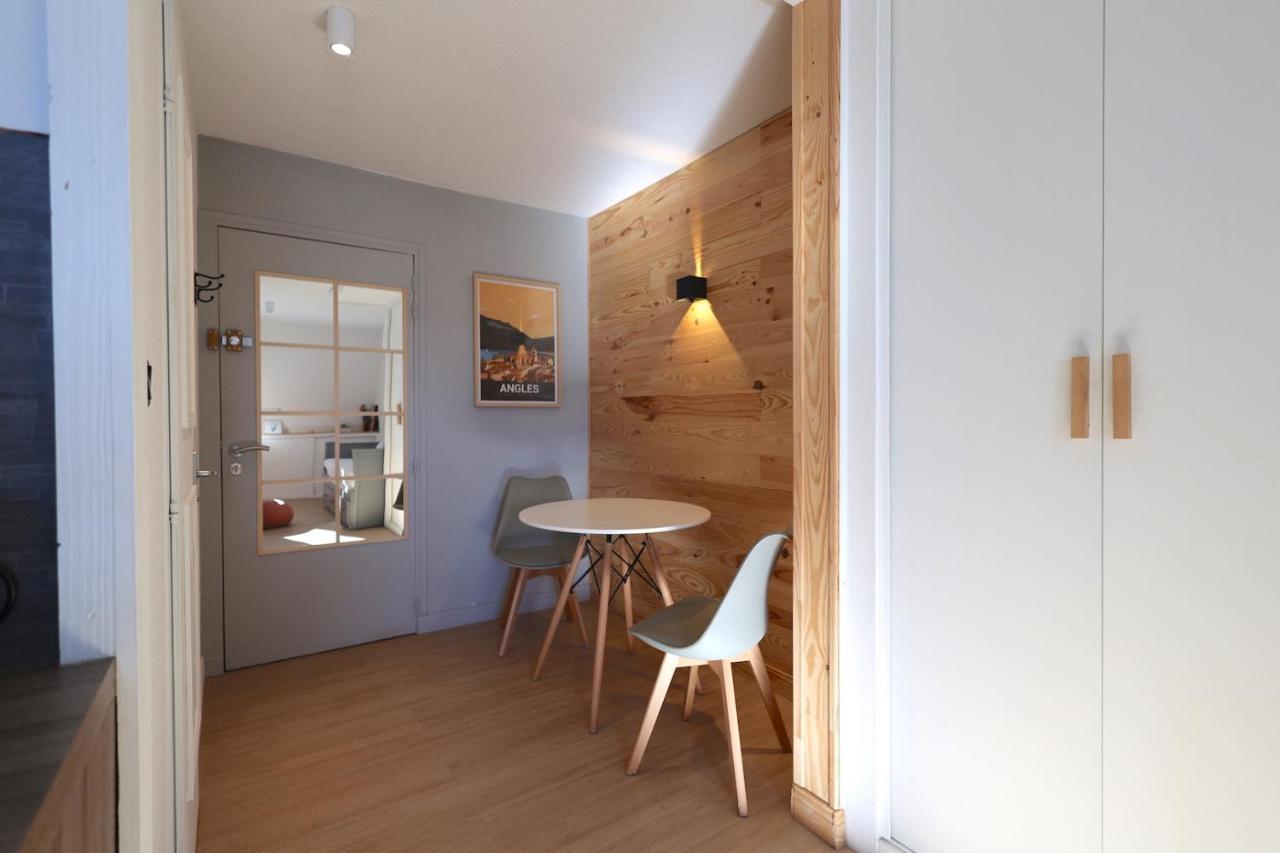 Studio Avec Tres Belle Vue Sur Les Angles Et Proche Des Pistes Exterior foto